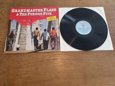 Grandmaster Flash & The Furious Five – Grandmaster Flash & The Furious Five 1983 Sugar Hill Records – 6.25 644 Deutsche Pressung NM/VG+